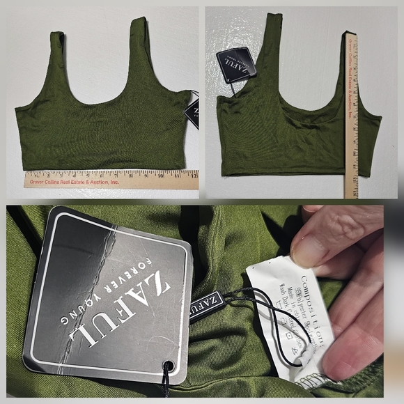 Womens Sz SMALL Sports Bra Swim Tops NWT - Picture 7 of 10